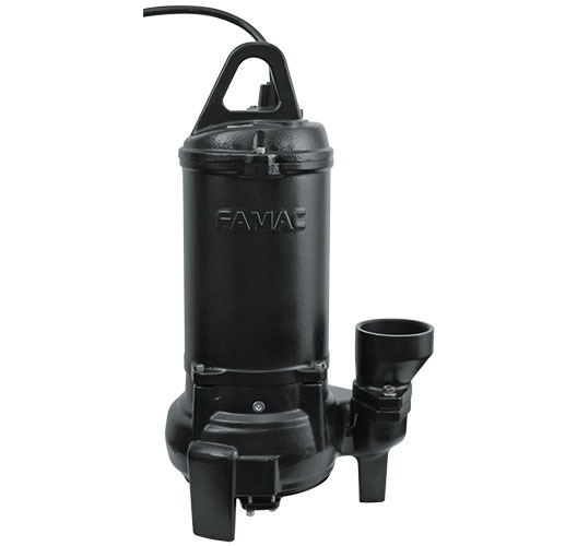 Bomba Submersível Efluentes Fbs-ng 250 1/2 Cv Trif. Famac