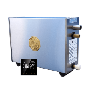 Sauna a Vapor 6kw Inox com Painel Smart Trifásica 380v Impercap