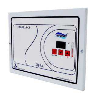 Frente de Painel Digital para Sauna Seca Impercap