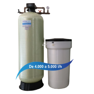 Filtro Abrandador 4,0 a 5,0 m³/h redutor de Dureza de água Automático Nostraacqua