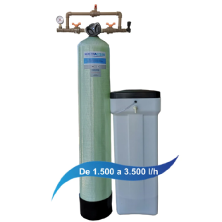 Filtro Abrandador de Água 1,5 a 3,5 m³/h para Remoção de Nitrato Nostraacqua